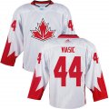 Canada 2016 World Cup #44 Viasic white Hockey jerseys