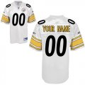 Pittsburgh Steelers Customized Personalized White Jerseys