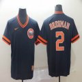 Nike Houston Astros #2 Alex Bregman blue throwback baseball jerseys