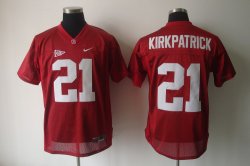 NCAA KIRKPATRICK 21 red jersey