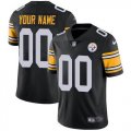 Customized Steelers black nike Color Rush Limited Jersey