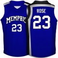 Memphis Tigers Derrick Rose #23 Blue College Basketball Jersey