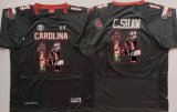 South Carolina Gamecock #14 Connor Shaw black fashion college football jersey