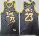 Nike Toronto Raptors #23 Fred VanVleet black NBA Jersey city version-XD 01