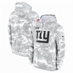 New York Giants Nike Arctic Camo 2024 Salute to Service Club Fleece Pullover Hoodie