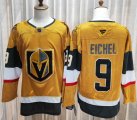 Vegas Golden Knights #9 Jack Eichel Gold hockey Jersey