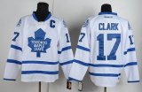 Reebok Maple Leafs 17# Wendel Clark white nhl jerseys