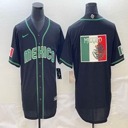 2023 World Cup Mexico blank black new majestic MLB baseball Jerseys-BD 19