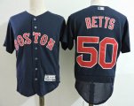 Boston Red Sox #50 Mookie Betts blue Flexbase Authentic Collection Jersey