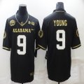 2022 NCAA Alabama Crimson Tide Women's Bryce Young #9 black College Football Jersey-BD