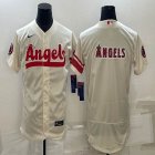 Nike Los Angeles Angels blank white Flexbase Authentic Collection Jersey-BD