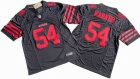 San Francisco 49ers 54# Fred Warner black Nike Vapor F.U.S.E. Limited Jersey