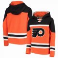 Custom Adidas Philadelphia Flyers orange black personality Ice Hockey Hooded Sweatshirt