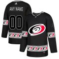 Custom Adidas Carolina Hurricanes black fashion ice hockey Jersey