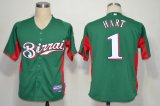 Milwaukee Brewers Corey Hart #1 Green MLB Jerseys