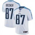 Men Tennessee Titans #87 Eric Decker Nike white Color Rush Limited Jersey