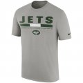 New York Jets Nike Sideline Legend Staff Performance T-Shirt - Charcoal