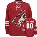 Reebok Phoenix Coyotes Customized Authentic Red Home Man NHL Jersey