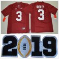 2019 Alabama Crimson Tide Calvin Ridley 3 College Football Limited Jersey - Crimson