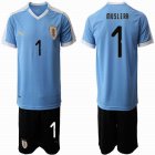 2019-2020 Uruguay national team #1 MUSLERA skyblue jerseys home