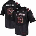 Custom South Carolina #19 Jake Bentley black fashion college football jersey