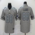 Nike Dallas Cowboys #88 CeeDee Lamb Gray Color Rush Limited Jersey Inverted version