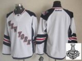 2014 stanley cup New York Rangers blank White hockey Jersey