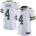 Green Bay Packers #4 Brett Favre Nike white Color Rush Limited Jersey