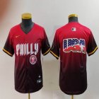 Youth Nike Philadelphia Phillies blank red majestic baseball jersey city version 03