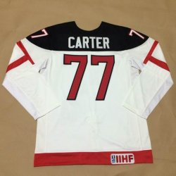 Olympic CA. #77 Jeff Carter 100th Anniversary Stitched NHL Jersey