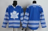 Reebok Toronto Maple Leafs blank Blue nhl Jersey