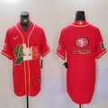 Nike San Francisco red Mexico baseball jerseys Joint Name 04