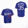 Los Angeles Dodgers #35 Cody Bellinger blue majestic baseball Jersey-SG