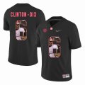 Custom Alabama Crimson Tide #6 Ha Ha Clinton-Dix black fashion college football jersey