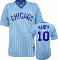 Chicago Cubs SANTO 10 blue MLB Jersey