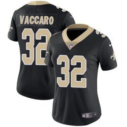 Women New Orleans Saints #32 Kenny Vaccaro Nike black Color Rush Limited Jersey