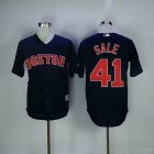 Boston Red Sox #41 Chris Sale dark blue MLB baseball Jerseys