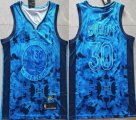 Nike Golden State Warriors #30 Stephen Curry blue NBA basketball Jerseys MVP -XD