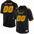 Custom MISSOURI TIGERS black college football Limited Jersey 01