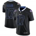 Nike Buffalo Bills #17 Josh Allen black fashion Color Rush Limited Jersey