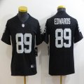 Women Nike Oakland Raiders 89 Bryan Edwards black Color Rush Limited Jersey