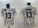 Miami Dolphins #13 Dan Marino Nike Arctic Camo 2024 Salute to Service Limited