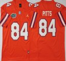 Florida Gators Orange #84 Kyle Pitts orange college football jersey