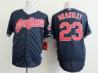 Cleveland Indians Michael Brantley #23 Blue mlb jerseys