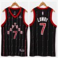 Nike Toronto Raptors #7 Kyle Lowry black NBA basketball Jerseys city version -XD