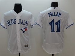 2016 Toronto Blue Jays #11 Kevin Pillar white elite baseball jerseys