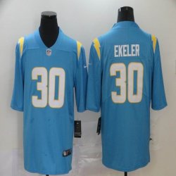 Nike Chargers #30 Austin Ekeler skyblue Color Rush Limited Jersey