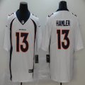 Denver Broncos #13 Hamler Nike white Color Rush Limited Jersey