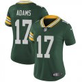 Women Packers #17 Davante Adams Nike Green Color Rush Limited Jersey