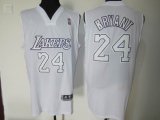 Adidas Los Angeles Lakers 24 Kobe Bryant White NBA Jerseys